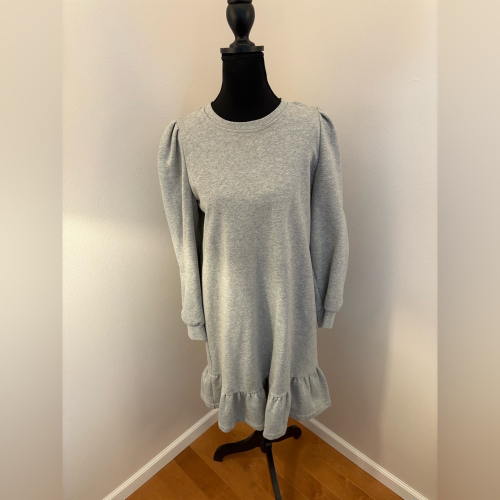 Kate Spade Sweatshirt Dress w/ Velvet Bow
